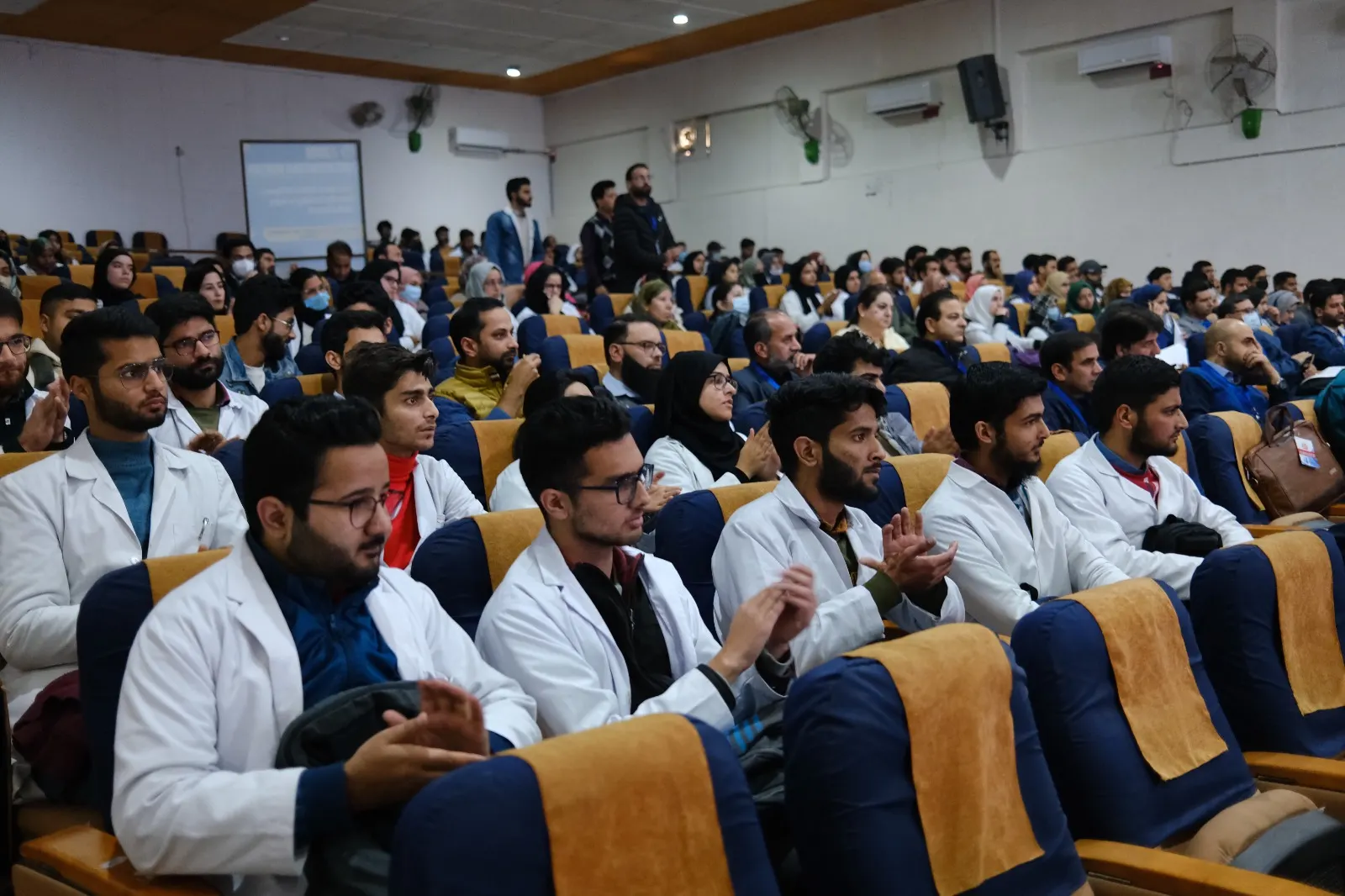 Audience at an OSRC research methodology workshop