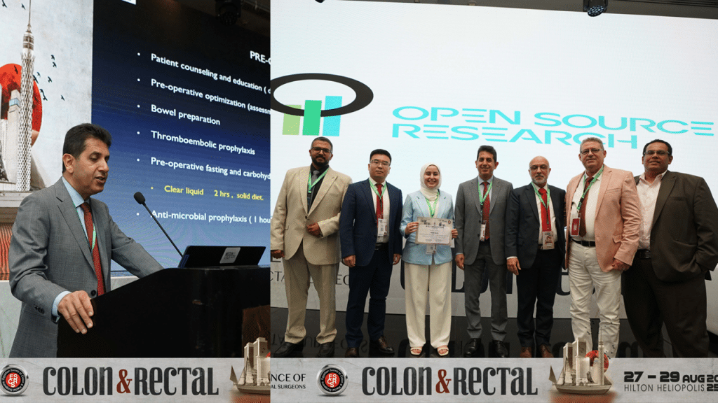 The BJS-OSRC session at the Egyptian Society of Colon and Rectal Surgeons Conference (Cairo, 27–29 Aug 2025) was a great success