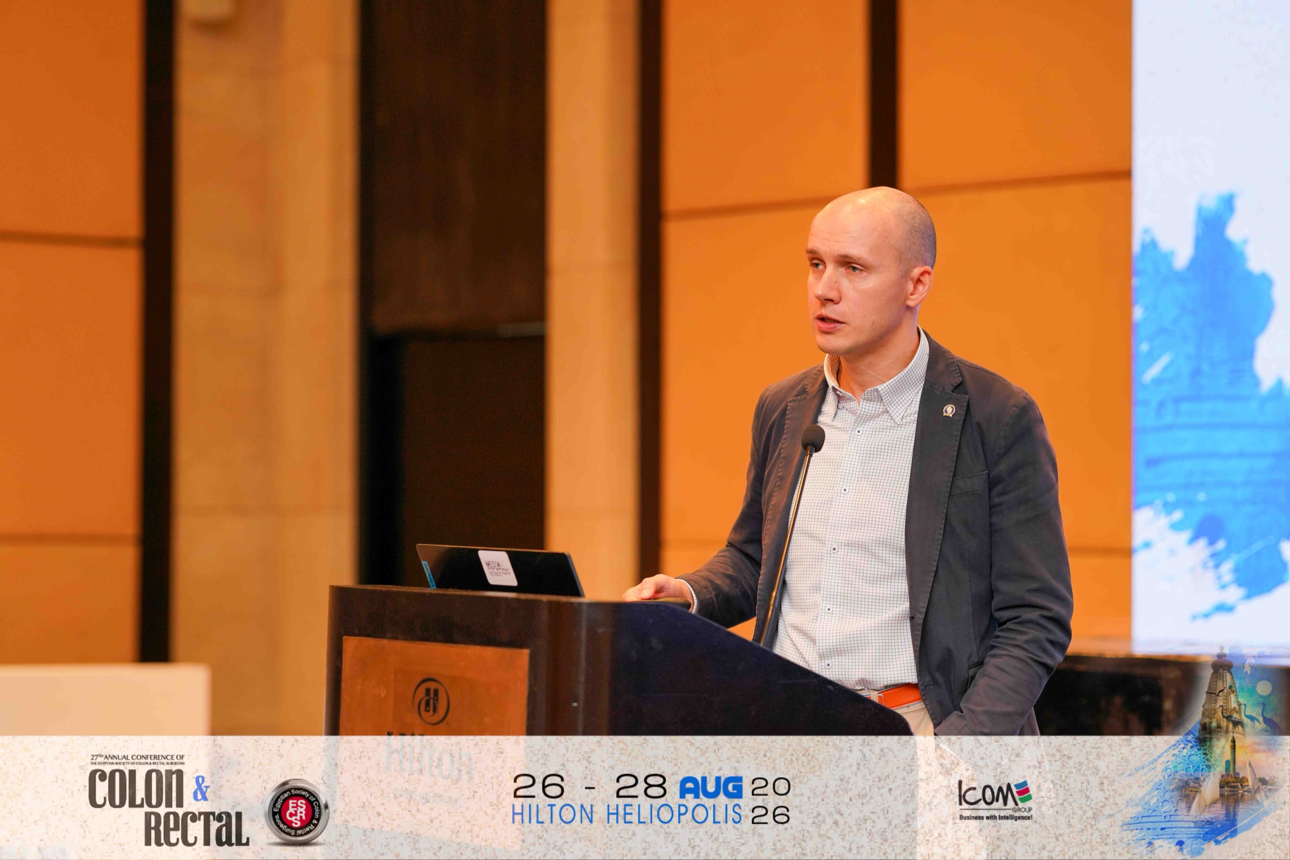 Abstract presentation during the BJS-OSRC session